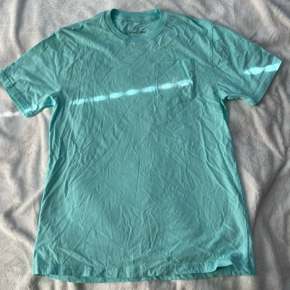 lauren james blue tee